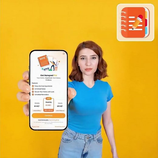 Top subscription notepad app