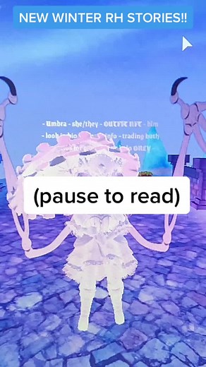 Exciting Winter 2020 Halo Stories in Roblox Royale High