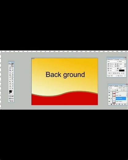 Background making...#dtptutorial #shorts