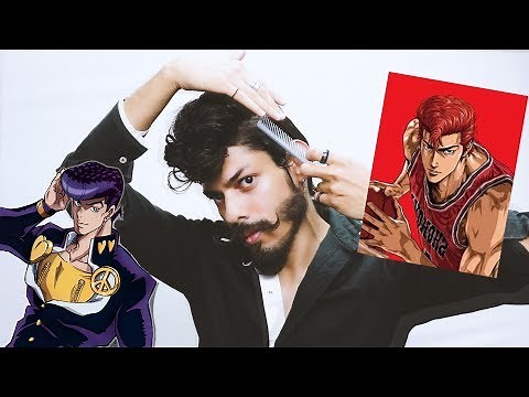 Anime Inspired Hairstyles; Jojo's & Slam Dunk