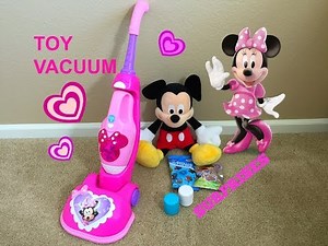 Toy Vacuum Cleaner Minnie Mouse Unboxing / Review and SURPRISES