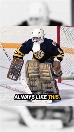 WhatThePuck? on Instagram: "The First Goalie to Use a Water Bottle in a Game"