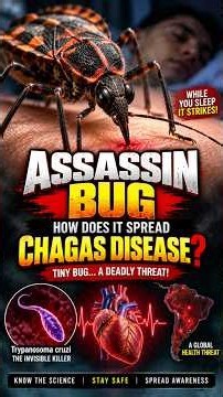 Assassin Bug: How Does It Spread Chagas Disease? 🪲🦠 | Science Explained#documentary