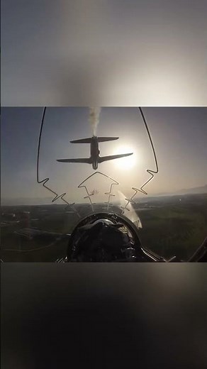 Pilot's View Inside the Red Arrows!