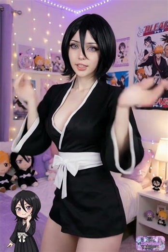 Cosplay Rukia Kuchiki 💜Bleach💜