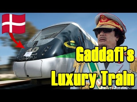 The Story Of Libya's ONLY High-Speed Train 🇱🇾 | Gaddafi's LUXURY IC4