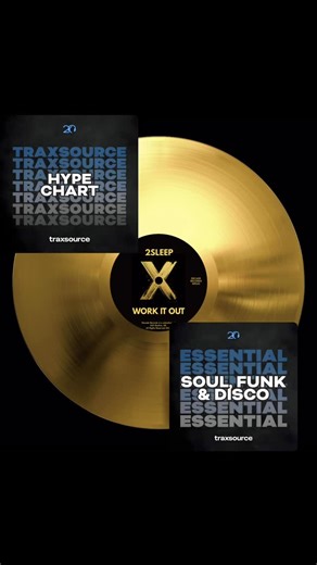 Decade Records on Instagram: "LOTS of ❤️ from Traxsource for Work It Out 👱🏼‍♀️💔👨🏽 by 2Sleep🇮🇹 Available now on Promo release and has been featured in their Brand new Hype Chart #248🧨💥 Soul, Funk & Disco Essentials #9🧨💥😮 Decade Records ✨🖤 Where House Music Meets Golden Beats ✨🎶 Grab it while it’s HOT🔥 👇 https://www.traxsource.com/title/2662515/work-it-out"