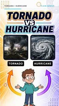 Tornado vs. Hurricane explained in 3 minutes / Plain Genius Explains