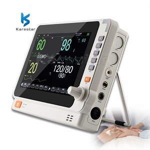 [Hot Item] Portable Patient Monitor 12.1 Inch TFT-LCD Display Multi-Parameter ICU Instrument Patient Monitor