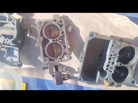 Carburetor Cleaning for Rebuild