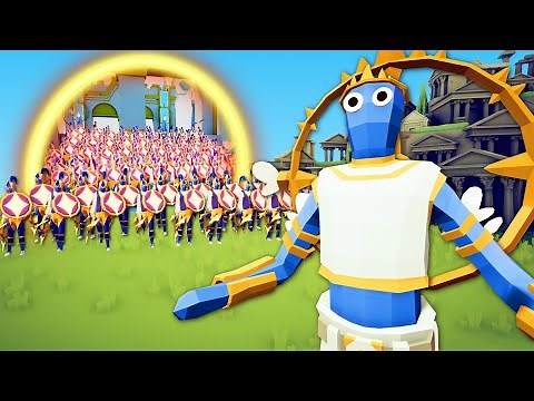 Heaven's Army Invades Earth - Totally Accurate Battle Simulator (TABS)