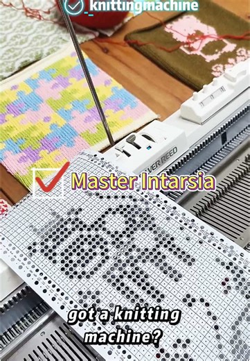 Revolutionize Knitting with an Intarsia Machine