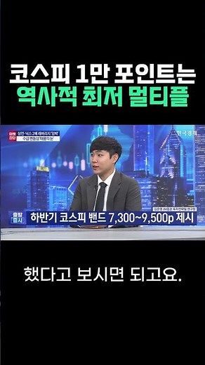 KOSPI at 10,000 Points Means Historically Low Multiples | Kim Jun-young, iM Securities Analyst | ...
