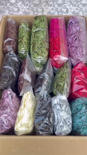 Packing a Bulk Order of 270 Satin Scrunchies 💖 | All Sizes S, M & L | Dispatch Day Vlog #shorts