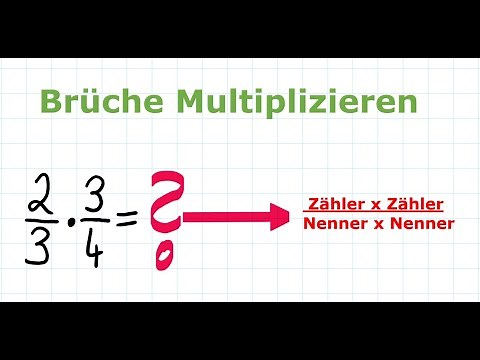 Umgang mit Brüchen - Brüche miteinander multiplizieren | Mathe einfach erklärt!
