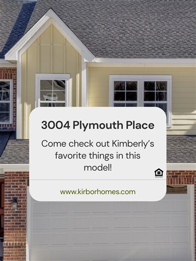 Come see all of Kimberly's favorite features of 3004 Plymouth Place, Williamsburg, VA✨ This Thomas Model Home is ready to wow you. 🏡 From the chef-inspired kitchen to the storage in the attic to the massive loft with a private terrace, this home has all the charm and comfort you could want. 📍 3004 Plymouth Place, Williamsburg, VA 📆 Open Tuesday–Sunday | 12–5 PM Come tour The Thomas and see how you can #TrulyLive in style. 💛 #KirborHomes #TheThomasModelHome #WilliamsburgVA #LuxuryTownhomes #N
