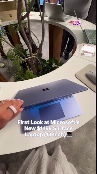 First look at Microsoft’s 13-inch Surface Laptop