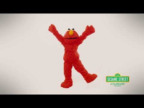 Meet Elmo Sesame Street at SeaWorld Orlando