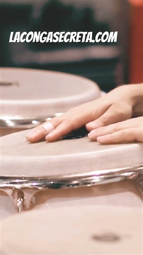 apoyatura doble en congas lacongasecreta.com #salsa #percussion #congas #drums