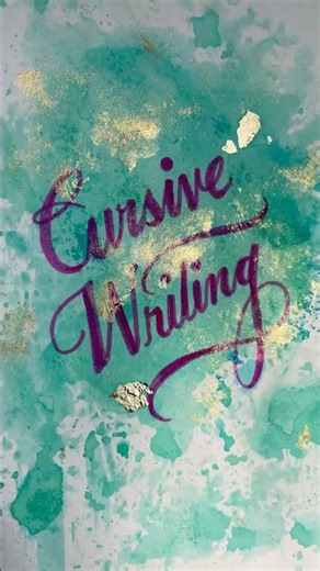 Lesson1: The secret behind smooth cursive ✨#shortsfeed #shorts #CursiveWriting#CursiveWritingLessons