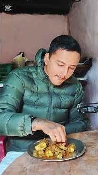 mottoncurry khadai😋#mukbang