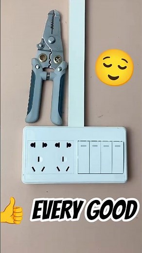 ULTIMATE Wiring Guide: How to Install Power Outlet & 4 Light Switches in ONE Unit! #shorts