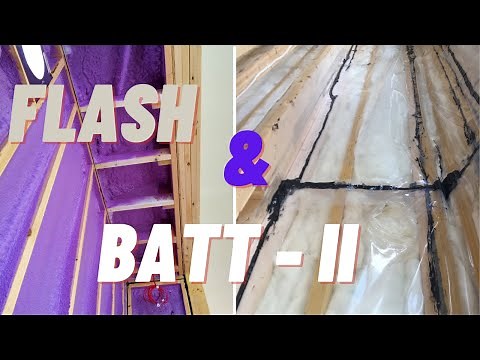 Flash and Batt 2 | Can you put batt insulation over spray foam insulation?