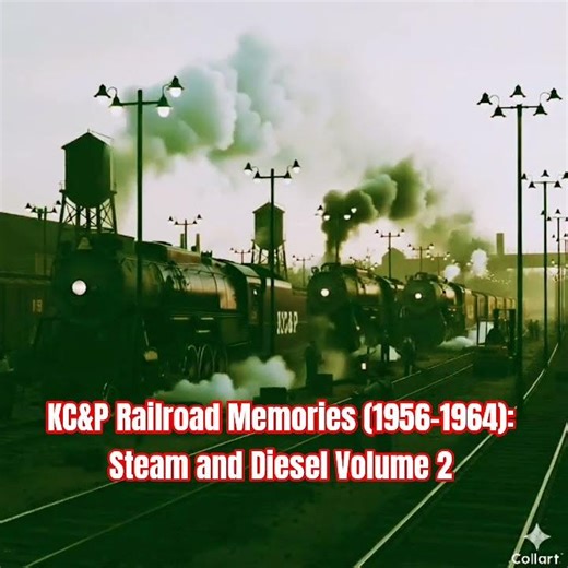 KC&P Railroad Memories (1956-1964): Steam and Diesel Volume 2 Ai Preview (2025)