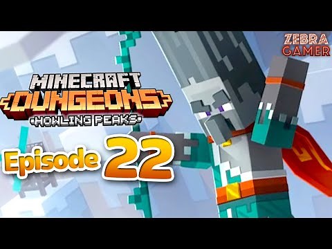 Minecraft Dungeons Gameplay Walkthrough Part 22 - Gauntlet of Gales! Howling Peaks DLC!