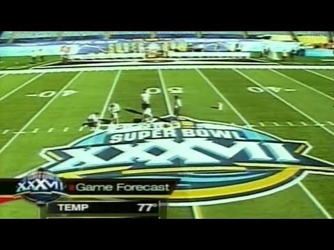 SUPERBOWL XXXVII Raiders vs Buccaneers ABC intro