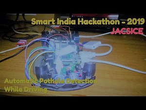 Automatic Pothole Detection While Driving