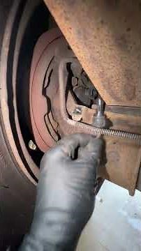 Rear wheel speed sensor on 2001 dodge caravan #mechanic #car #carrrpair #mechaniclife #dodge