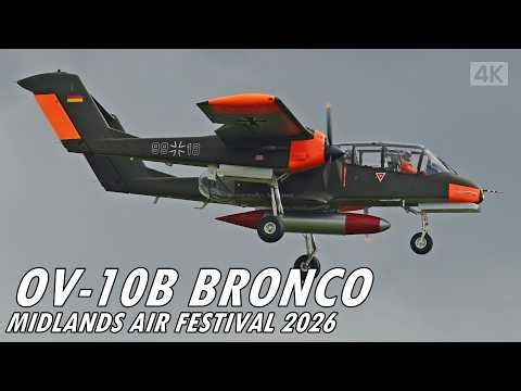 OV-10 Bronco Demo Team - Midlands Air Festival 2026