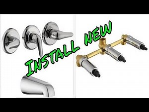 How to remove & install a shower diverter valve, handles, and cut the drywall out. DIY plumbing easy