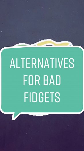 Alternatives for fidget toys I don’t like￼ #stim #fidget #stimtoys #fidgettoys