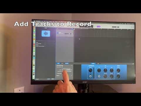 How to use the Behringer XR18 - Record Live Music to GarageBand (IPad) Video 13
