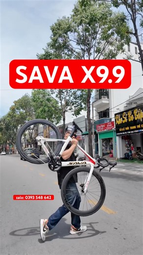 ROAD SAVA X9.9: cấu hình lại càng mê! #xedapnamtu #xedapthethao #xedapbinhduong #xedapgiare