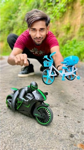 Electric Girls Cycle Vs Rc Super Bike Unboxing & Riding 🔥🔥| high speed rc bike