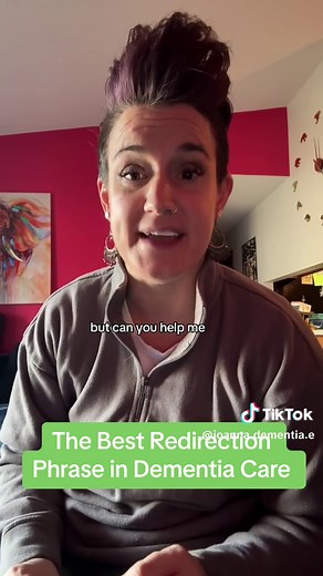 Unlocking the art of redirection in dementia care! In this video, I spill the secret to one of the best phrases for gently guiding your loved one. 🌟 Redirecting is an art, and with the right tips, we can navigate with intention and compassion. Let's dive into the power of words! 🗣️💙 #DementiaCare #RedirectionTips #CaringWithCompassion #CaregivingTips #longtermcare #ltc #alzheimers #creativedementiacare #dementiatraining #caregiversoftiktok #healthcaretok #dementia #familycaregiver #lewybodyde