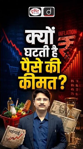 What Is Inflation? | Explained in 60 Seconds | Drishti IAS