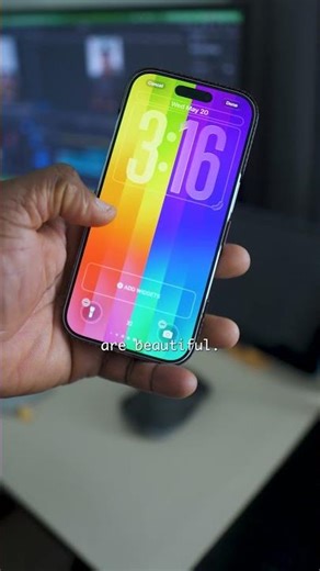 Have you seen these Beautiful wallpapers on your iphone.Update your phone to iOS 26.5 #iphone #ios26