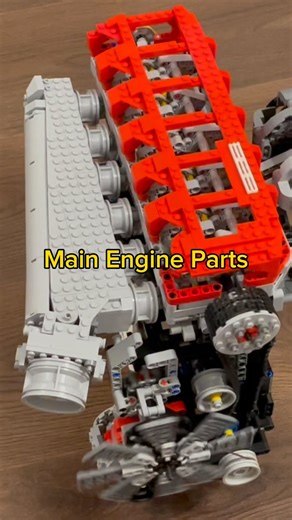 46K views · 673 reactions | Main Engine Parts #engine #mechanical #engines #cars #engineering #diy #lego #technic #legotechnic #education #science #information #mechanicalengineering | Bricks Master Builders | Facebook
