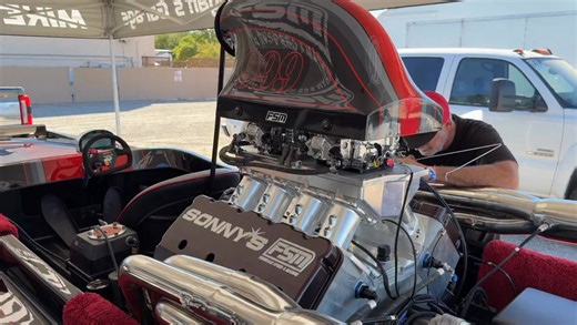 Yesterday we left Vegas after recovering from the @sosametalworks @hemmings SEMA after party. Today we are at the @bluewatercasino in Parker, Arizona for the ADBA drag boat races. We'll be here testing Side Chick until Sunday November November 9th. Cmon out and say Hi. I've got a limited number of Red/black FSM trucker hats with me and a fresh sharpie ready ta go. :) | Finnegan's Garage