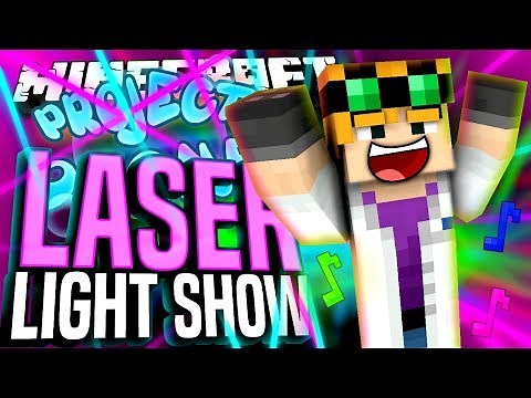 Minecraft - LASER LIGHT SHOW - Project Ozone #188