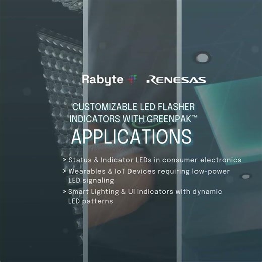 Customizable LED Flasher Indicators with GreenPAK™ 💡