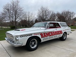 Only known 1962 Dodge Dart 2 Dr. Hardtop Wagon in existence. 426 Hemi! Dual Quads! Cross Ram/Cutouts