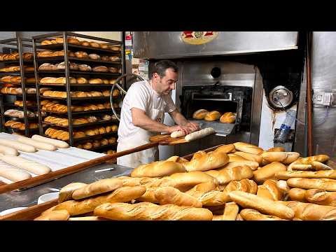 Inside Traditional Spanish Bakeries – 2 Hours of Real Artisan Baking Bread