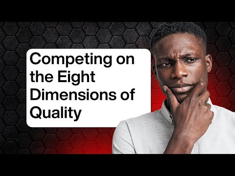 The Eight Dimensions of Quality: Garvin’s Framework Explained with Real Industry Insights