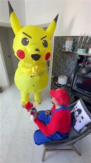 DON’T TOUCH MY MINI MARIO! 👊🔥#shorts