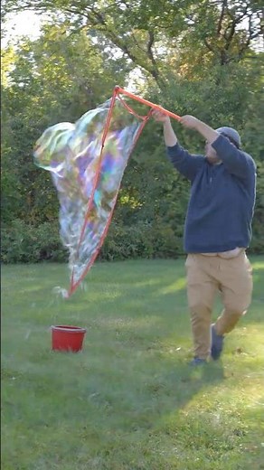 Make A 50ft-Long Bubble? Lets See About That!